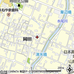 兵庫県姫路市岡田425周辺の地図