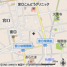 静岡県浜松市浜名区宮口1485周辺の地図