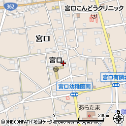 静岡県浜松市浜名区宮口574周辺の地図