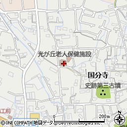 兵庫県姫路市御国野町国分寺267周辺の地図