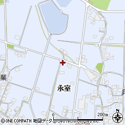 兵庫県加古川市志方町永室493周辺の地図