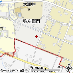 静岡県藤枝市弥左衛門533周辺の地図