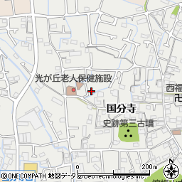 兵庫県姫路市御国野町国分寺269-5周辺の地図