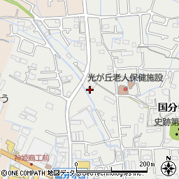 兵庫県姫路市御国野町国分寺193-1周辺の地図