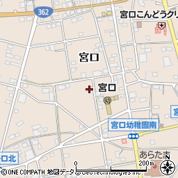 静岡県浜松市浜名区宮口571周辺の地図