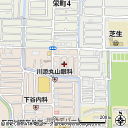 大阪府高槻市川添2丁目12周辺の地図