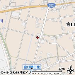 静岡県浜松市浜名区宮口1610周辺の地図