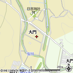 愛知県豊橋市石巻萩平町大門周辺の地図