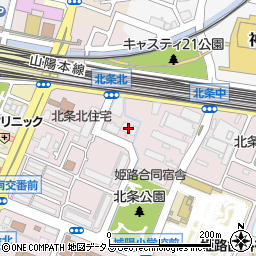 グラジオ姫路駅前２周辺の地図
