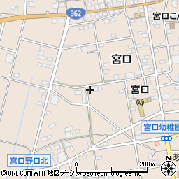 静岡県浜松市浜名区宮口1559周辺の地図