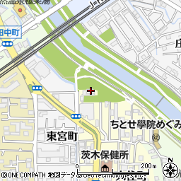 株式会社イバラキ　茨木市営斎場内店周辺の地図