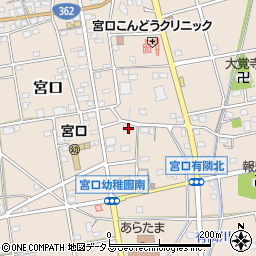 静岡県浜松市浜名区宮口1510周辺の地図