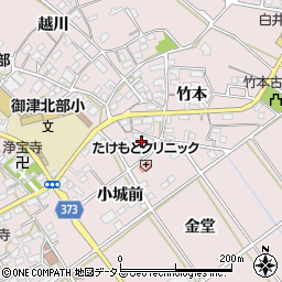 愛知フェルト広石裁断工場周辺の地図