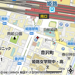 阿波銀行姫路支店周辺の地図
