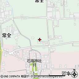 兵庫県揖保郡太子町常全334-4周辺の地図