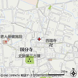 兵庫県姫路市御国野町国分寺321周辺の地図