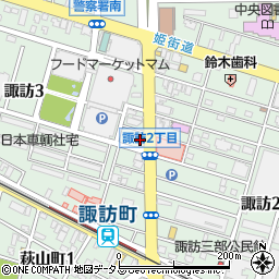 ガッツレンタカー豊川店周辺の地図
