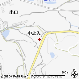 愛知県豊橋市石巻小野田町中之入周辺の地図