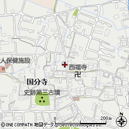 兵庫県姫路市御国野町国分寺327周辺の地図