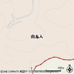 愛知県額田郡幸田町深溝南大入周辺の地図