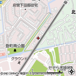 大阪府高槻市登町41-7周辺の地図