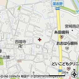 兵庫県姫路市御国野町国分寺857-15周辺の地図