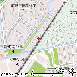 大阪府高槻市登町41-4周辺の地図