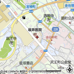 静岡県島田市金谷都町周辺の地図
