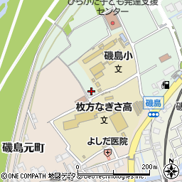 大阪府枚方市磯島北町2周辺の地図