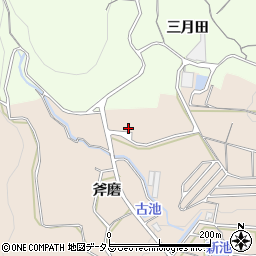 愛知県蒲郡市大塚町斧磨61周辺の地図