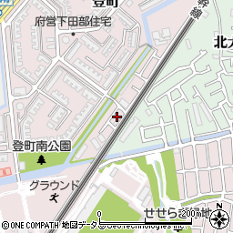 大阪府高槻市登町41周辺の地図