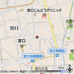 静岡県浜松市浜名区宮口1508周辺の地図