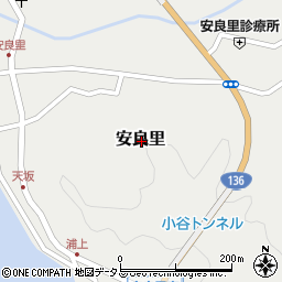 静岡県賀茂郡西伊豆町安良里周辺の地図