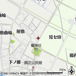 愛知県西尾市一色町開正屋敷29周辺の地図
