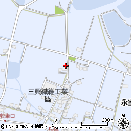 兵庫県加古川市志方町永室782周辺の地図