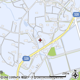 静岡県浜松市浜名区引佐町井伊谷1374周辺の地図