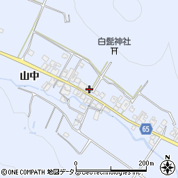兵庫県加古川市志方町山中144-2周辺の地図