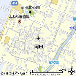 兵庫県姫路市岡田219周辺の地図