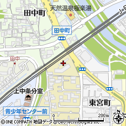 大阪府茨木市上泉町14周辺の地図