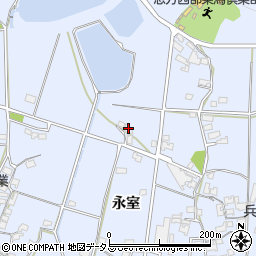 兵庫県加古川市志方町永室196周辺の地図