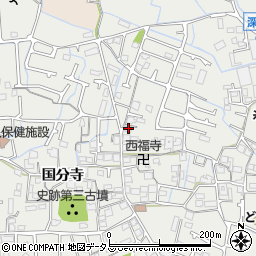 兵庫県姫路市御国野町国分寺735周辺の地図