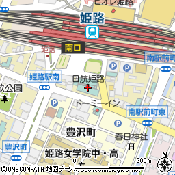 ホテル日航姫路周辺の地図