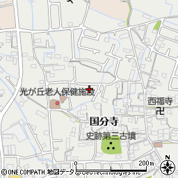 兵庫県姫路市御国野町国分寺272-6周辺の地図
