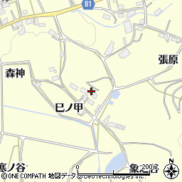 愛知県豊橋市石巻平野町巳ノ甲38周辺の地図