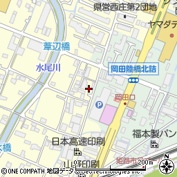 兵庫県姫路市岡田133-2周辺の地図