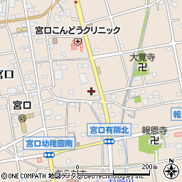 静岡県浜松市浜名区宮口1462周辺の地図