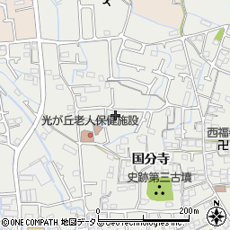 兵庫県姫路市御国野町国分寺272-3周辺の地図