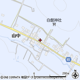 兵庫県加古川市志方町山中147周辺の地図