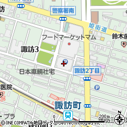 豊川市諏訪第２公共駐車場周辺の地図
