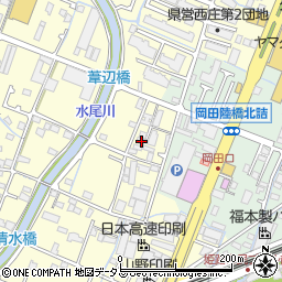 兵庫県姫路市岡田154-6周辺の地図